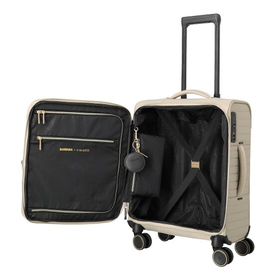 Travelite Barbara Stepp 4 ruote Trolley cabina S 55 cm espandibile