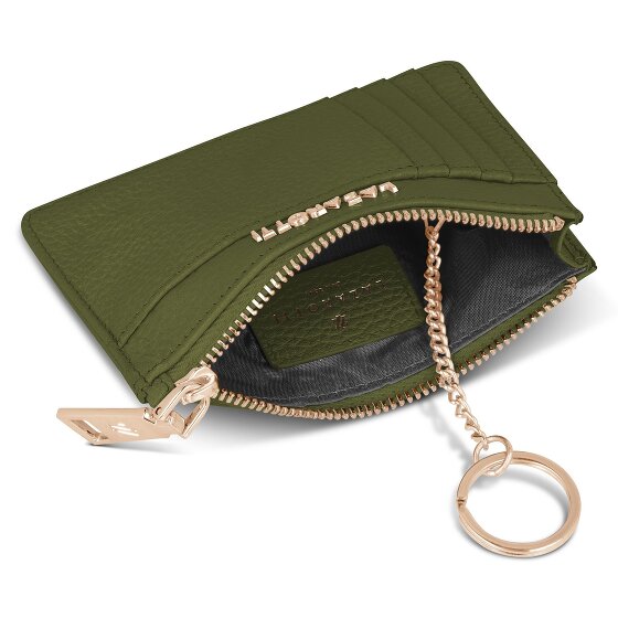 Lazarotti Bologna Portachiavi in pelle 11,5 cm con scomparto per air tag