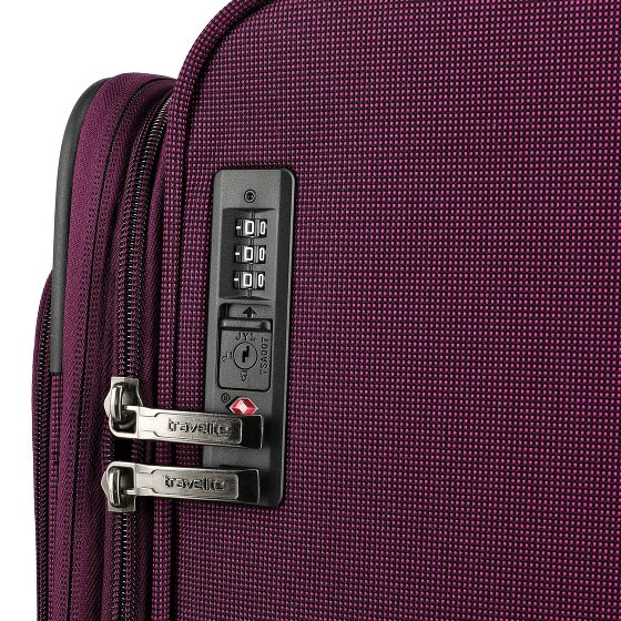 Travelite Cubis 4 ruote Set di valigie 5 pezzi espandibile