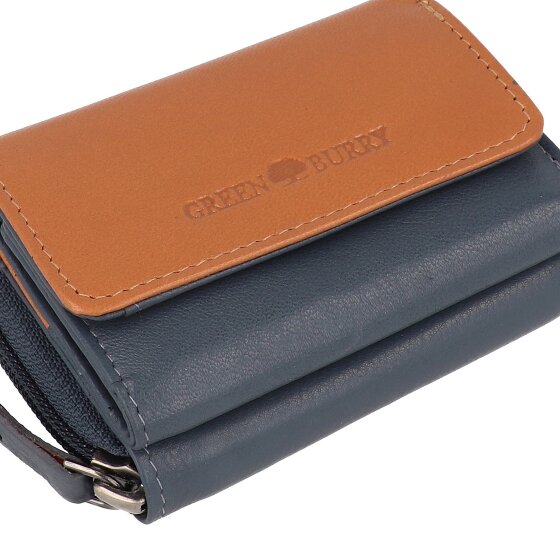 Greenburry Nappa Portafoglio Protezione RFID Pelle 11 cm