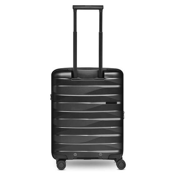 Bergpfeil Carrello da viaggio a 4 ruote per cabina S 55 cm con piega ad espansione