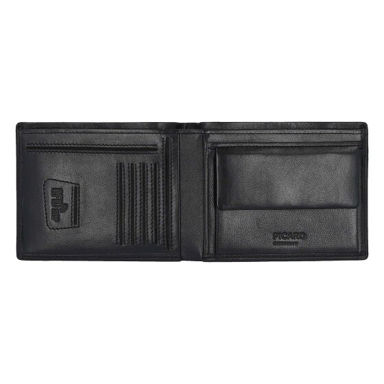 Picard London 1 Portafoglio Protezione RFID Pelle 12.5 cm