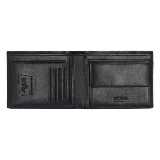 Picard London 1 Portafoglio Protezione RFID Pelle 12.5 cm