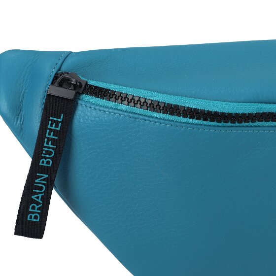 Braun Büffel Capri Marsupio Protezione RFID Pelle 35 cm