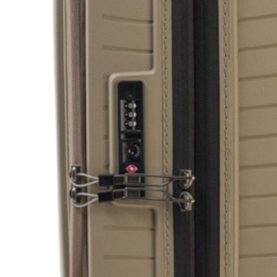 Stratic Novium 4 ruote Carrello della cabina S 55 cm Scomparto per laptop con piega di espansione