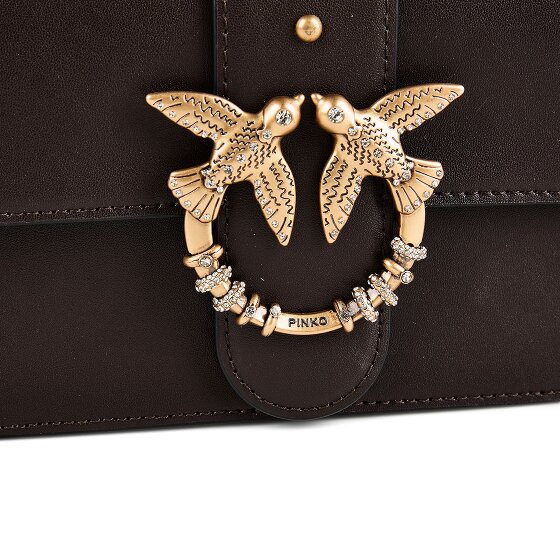 PINKO Love One Borsa a tracolla Vera Pelle 21 cm