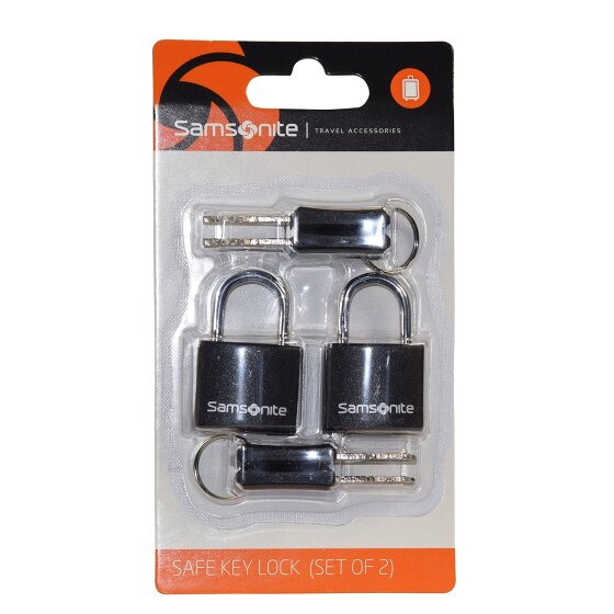 Samsonite Accessori da viaggio Set di 2 lucchetti di sicurezza da 2,5 cm