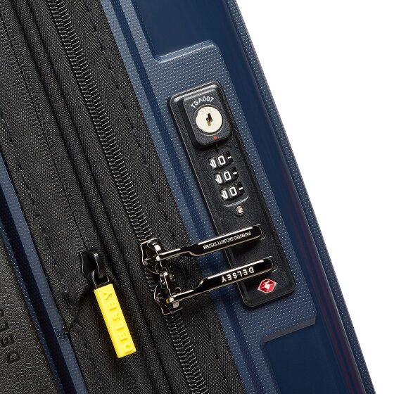 Delsey Paris Lutece Se 4 ruote Carrello della cabina 55 cm con piega di espansione