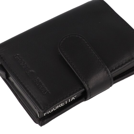 Greenburry Custodia per carta di credito Protezione RFID Pelle 8 cm