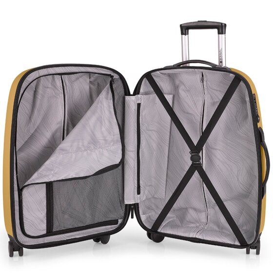 Gabol Paradise XP 4 ruote Carrello M 67 cm con piega di espansione