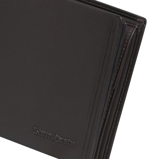 Samsonite Attack 3.0 Portafoglio Protezione RFID Vera Pelle 13 cm