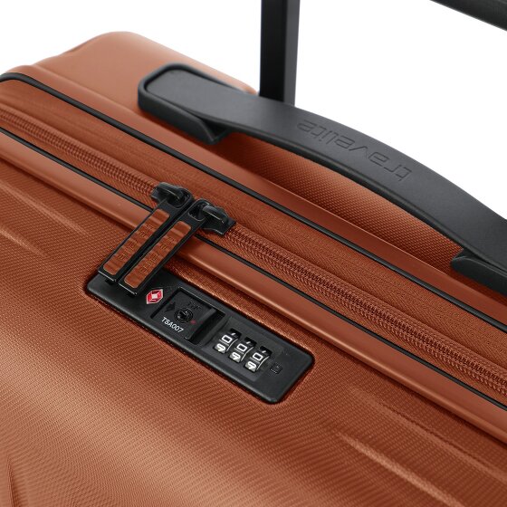 Travelite Dynamiic 4 ruote Carrello della cabina 55 cm con piega di espansione
