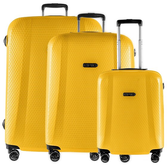 Epic GTO 5.0 Set di valigie a 4 ruote 3 pz.