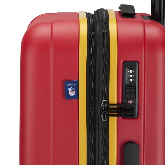 Travelite travelite x NFL 4 ruote Set di valigie 3 pezzi espandibile