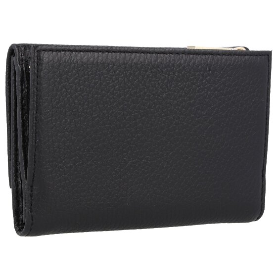 Coccinelle Portafoglio morbido in pelle metallizzata 14 cm