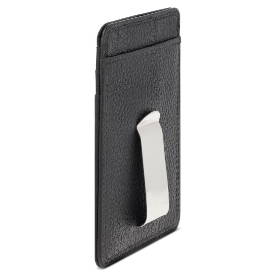 Redolz Custodia per carta di credito Leather Essentials in pelle con protezione RFID, 7 cm, con fermabanconote