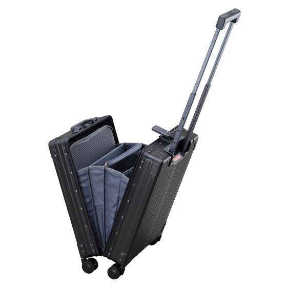 Aleon Trolley cabina Business a 4 ruote in alluminio, 55 cm