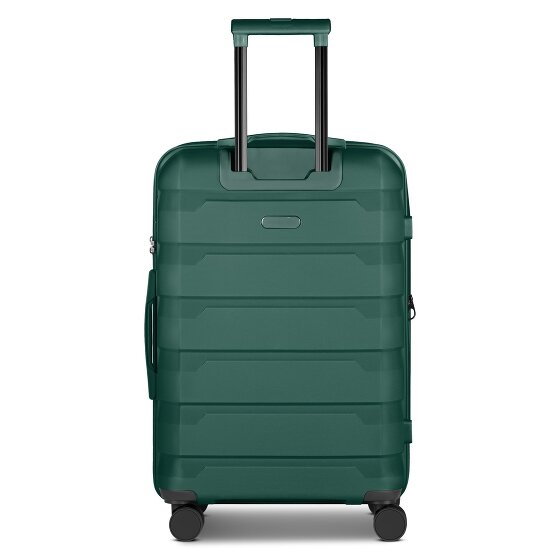 d&n South Dakota 4 ruote Set di valigie 3 pezzi con piega di espansione