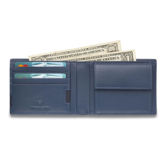 Roncato Monaco Portafoglio Protezione RFID Pelle 9.5 cm