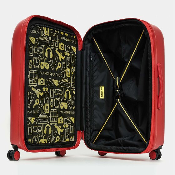 Mandarina Duck Logoduck Carrello a 4 ruote 69 cm