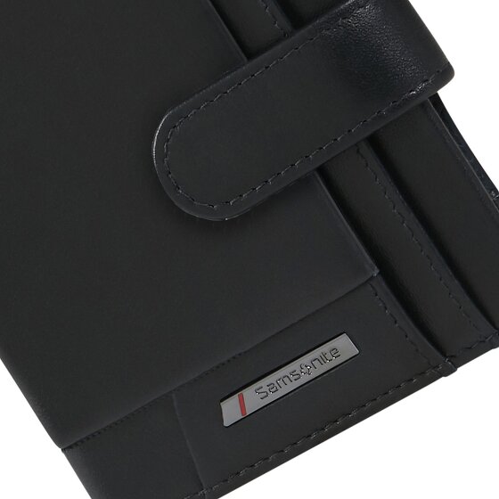 Samsonite Pro-Dlx 6 Portafoglio Protezione RFID Vera Pelle 9.5 cm