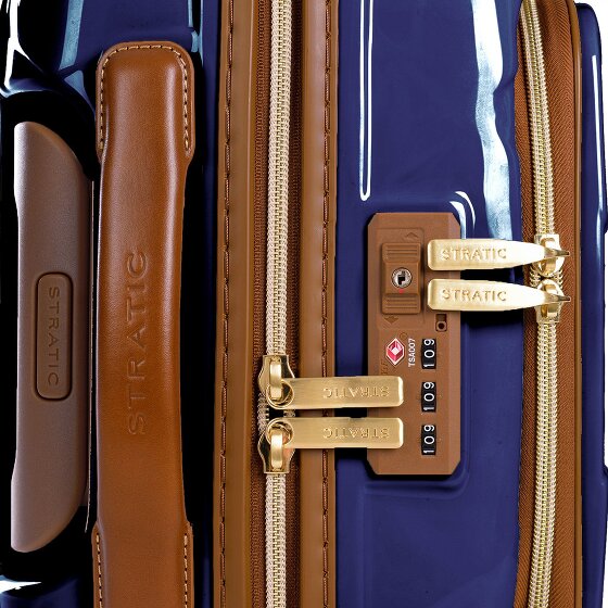 Stratic Leather & More 4 ruote Carrello della cabina 55 cm Scomparto per laptop