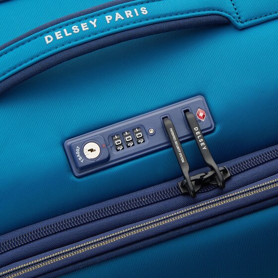 Delsey Paris Brochant 3 4 ruote Carrello della cabina 55 cm con piega di espansione
