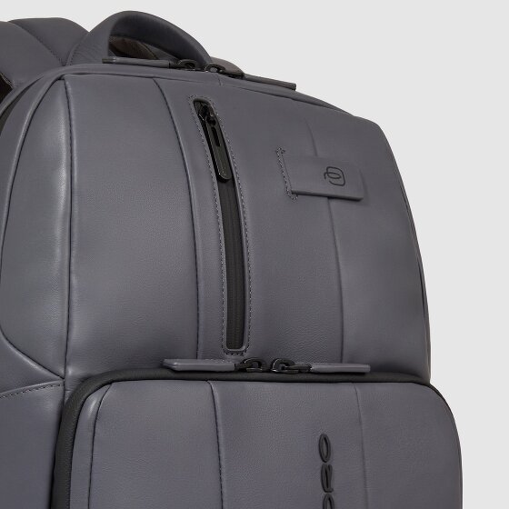 Piquadro Urban Zaino da giorno Protezione RFID Vera Pelle 40 cm Vano porta PC