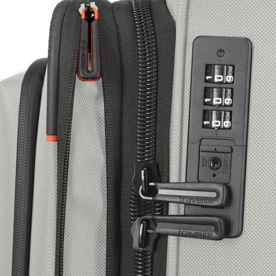 Travelite Crosslite 5.0 4 ruote Carrello della cabina S 55 cm Scomparto per laptop