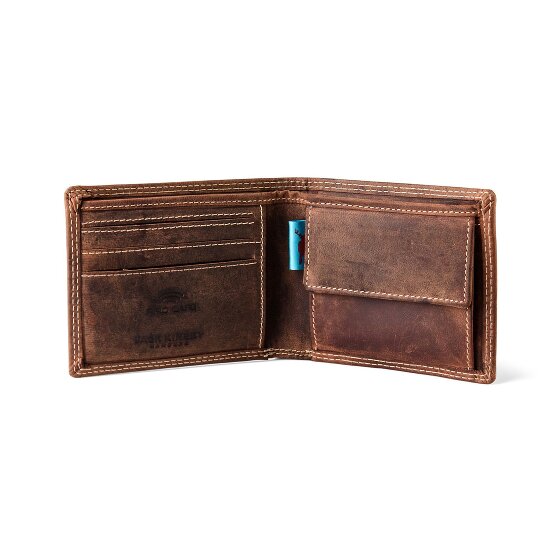 Jack Kinsky Baltimore 109 Portafoglio Protezione RFID Pelle 12 cm