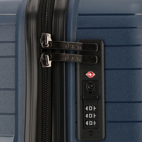 d&n Travel Line 4300 4 ruote Set di valigie 3 pezzi