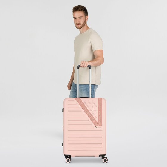 American Tourister Dynabelt 4 ruote Carrello 66 cm con piega di espansione