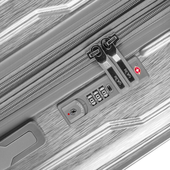 Heys Xtrak 4 ruote Set di valigie 3 pezzi con piega di espansione