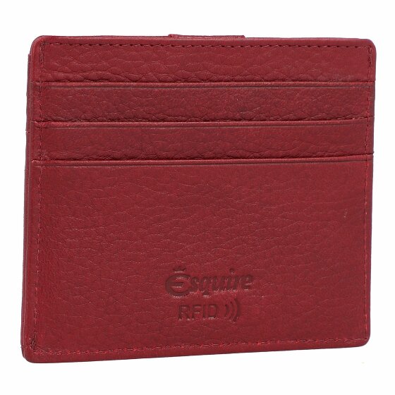Esquire Oslo Texas Custodia per carte di credito RFID in pelle 9,5 cm