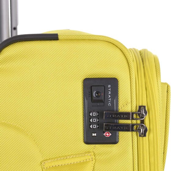 Stratic Bendigo Light Style 4 ruote Carrello della cabina S 54 cm con piega di espansione