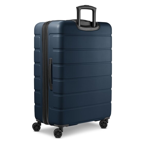 Saxoline Set di valigie Miami a 4 ruote S+L espandibile
