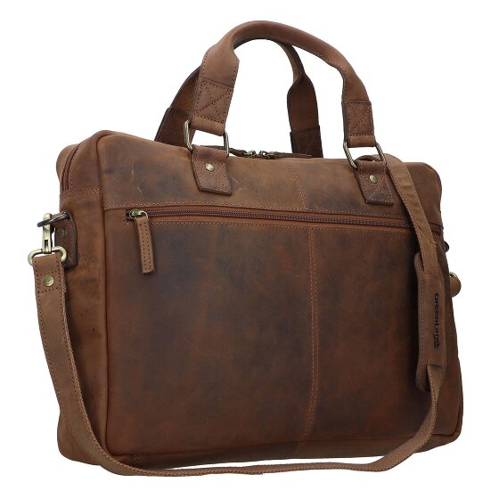 Greenland Nature Montenegro Cartella in pelle 41 cm