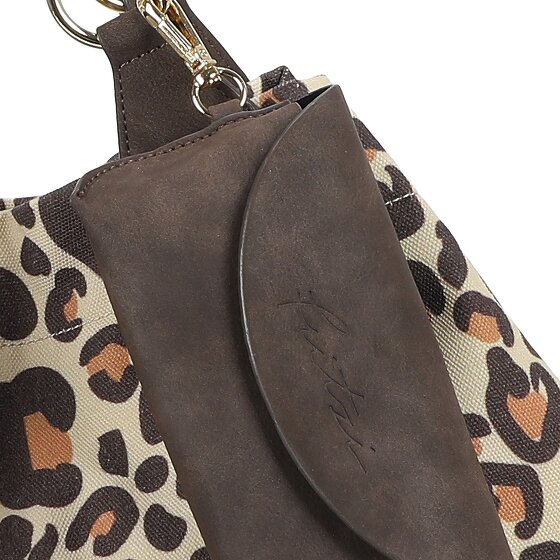 Fritzi aus Preußen Izzy Medium Limited Leo Camel Borsa a spalla 42 cm