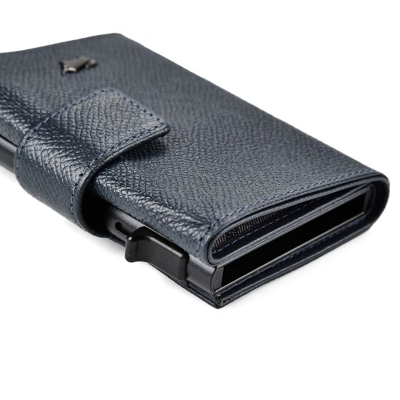 Braun Büffel Robin Custodia per carta di credito Protezione RFID Vera Pelle 7.5 cm