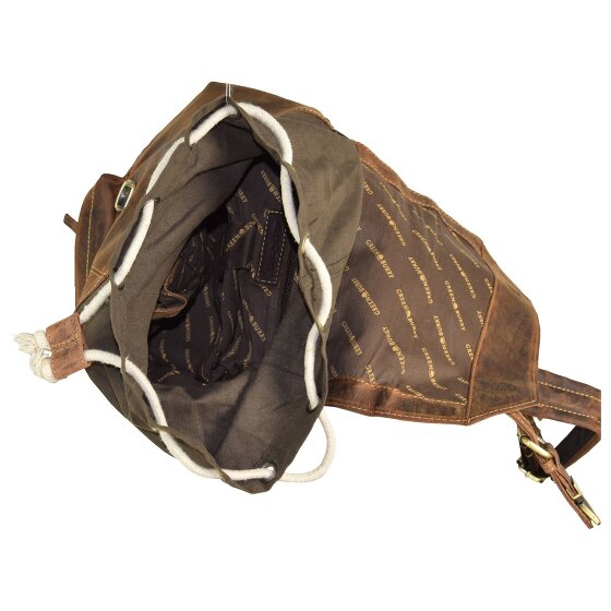 Greenburry Zaino vintage retrò in pelle 42 cm