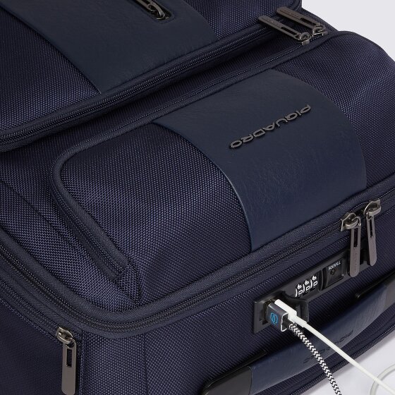 Piquadro Brief 2 4 ruote Carrello della cabina 55 cm