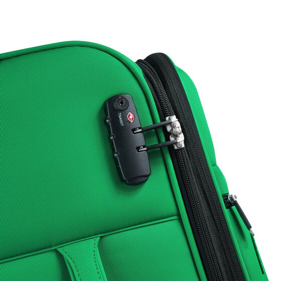 Delsey Paris x United Colors of Benetton Colour Bock Trolley a 4 ruote da 67 cm con piega elastica