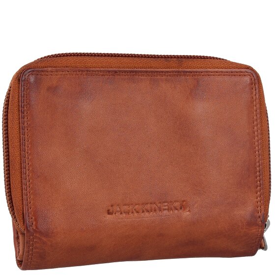Jack Kinsky Portafoglio Nelson RFID in pelle 12,5 cm