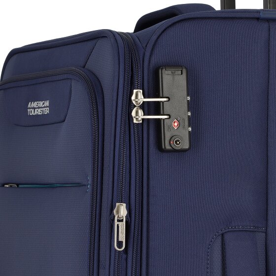 American Tourister Street Roll 4 ruote Set di valigie 3 pezzi con piega di espansione
