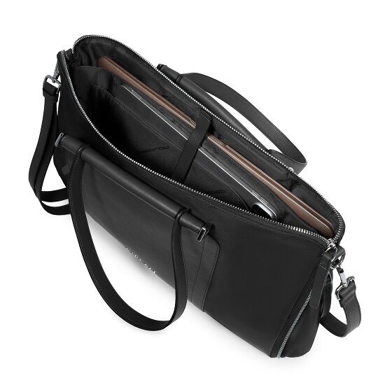 Piquadro Lyra Valigetta Vera Pelle 42 cm Vano porta PC espandibile