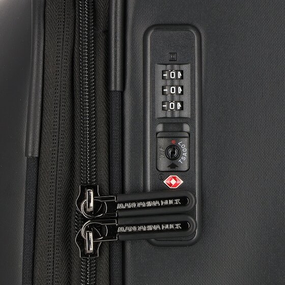 Mandarina Duck Eco Coated 4 ruote Carrello M 67 cm