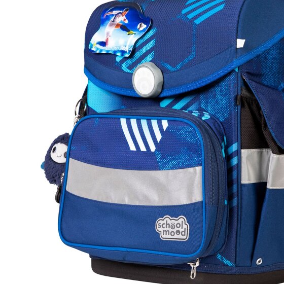 School-Mood Timeless Pro Set di borse per la scuola 7 pezzi