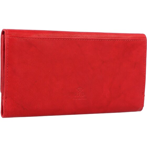 Greenburry Portafoglio Basic RFID in pelle 19 cm