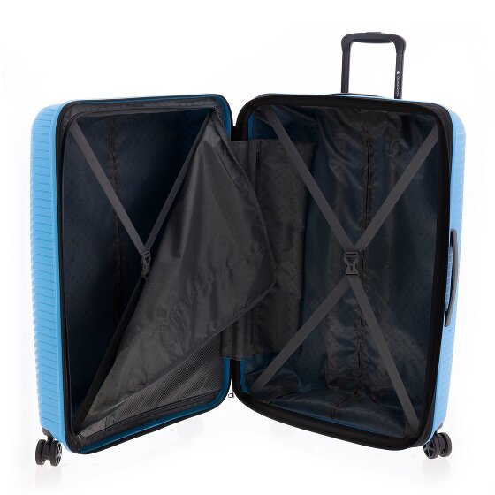 Gladiator 2800 4 ruote Carrello L 74 cm con piega di espansione