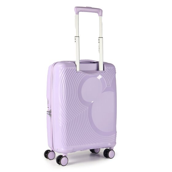 American Tourister Mickey Magic 4 ruote Carrello della cabina 55 cm con piega di espansione